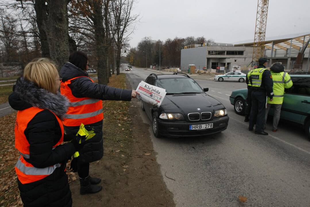 Dienraščio "Klaipėda" jubiliejinė akcija kelyje