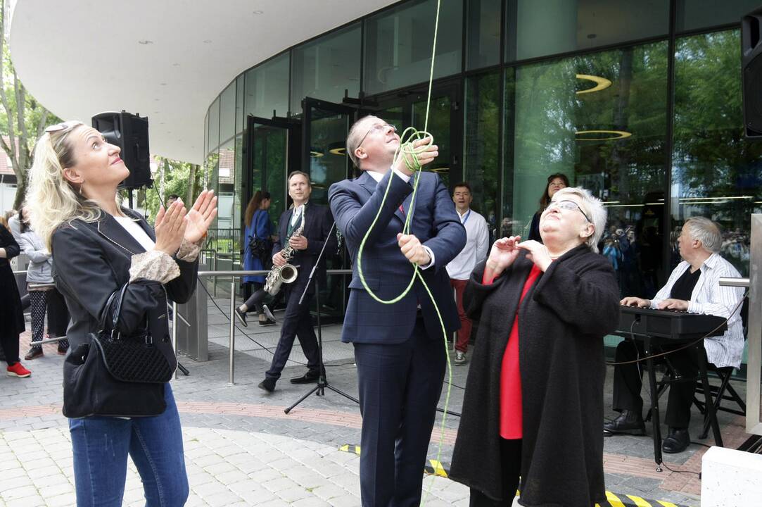 Stasio Povilaičio parašo atidengimas Palangoje