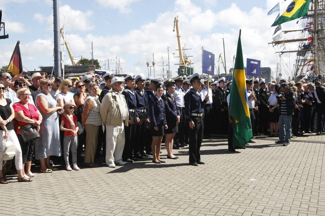 Jūros šventėje apsilankė D. Grybauskaitė