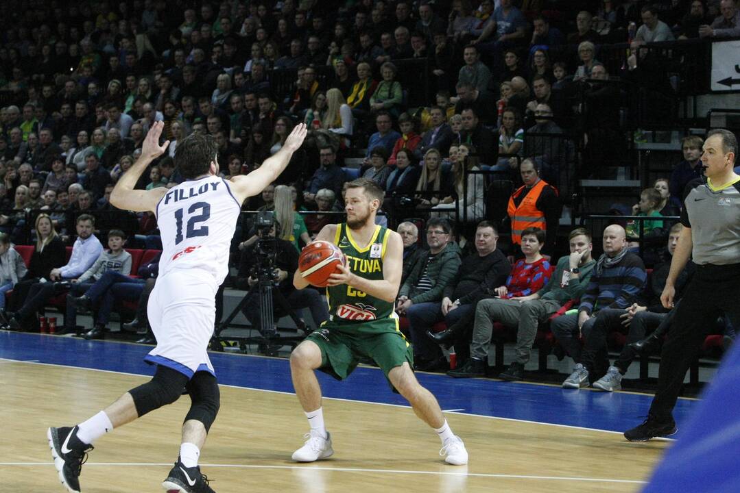 Lietuva – Italija. FIBA Pasaulio taurės atranka