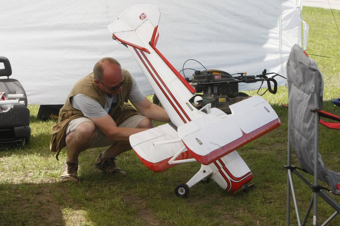 Aviamodelių varžybos Mickuose