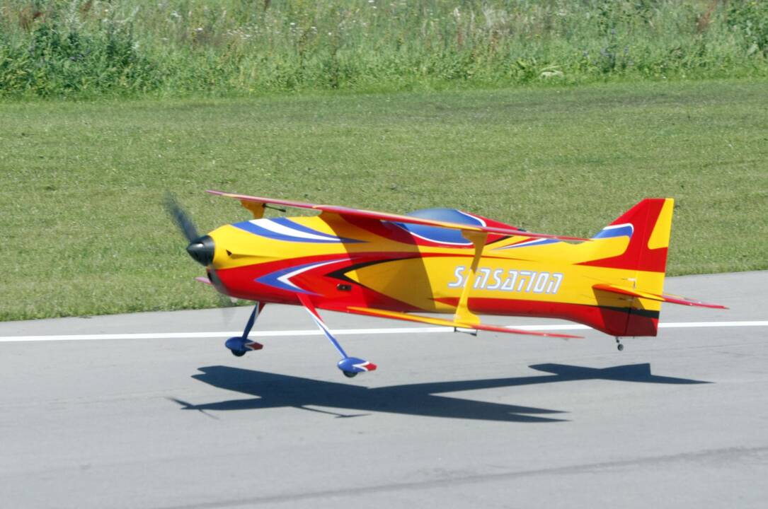 Aviamodelių varžybos Mickuose