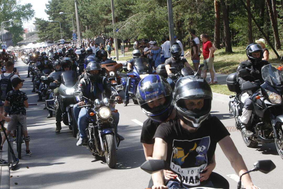 Grandioziniame baikerių renginyje – gausybė pramogų