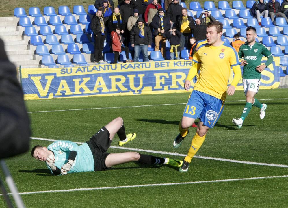 A lyga: "Atlantas" – "Kauno Žalgiris"