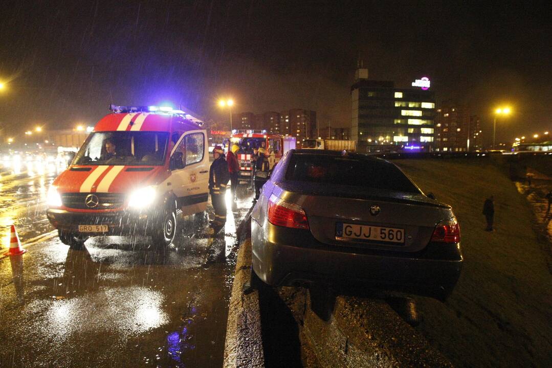 Į "gaudyklę" įvažiavo automoilis