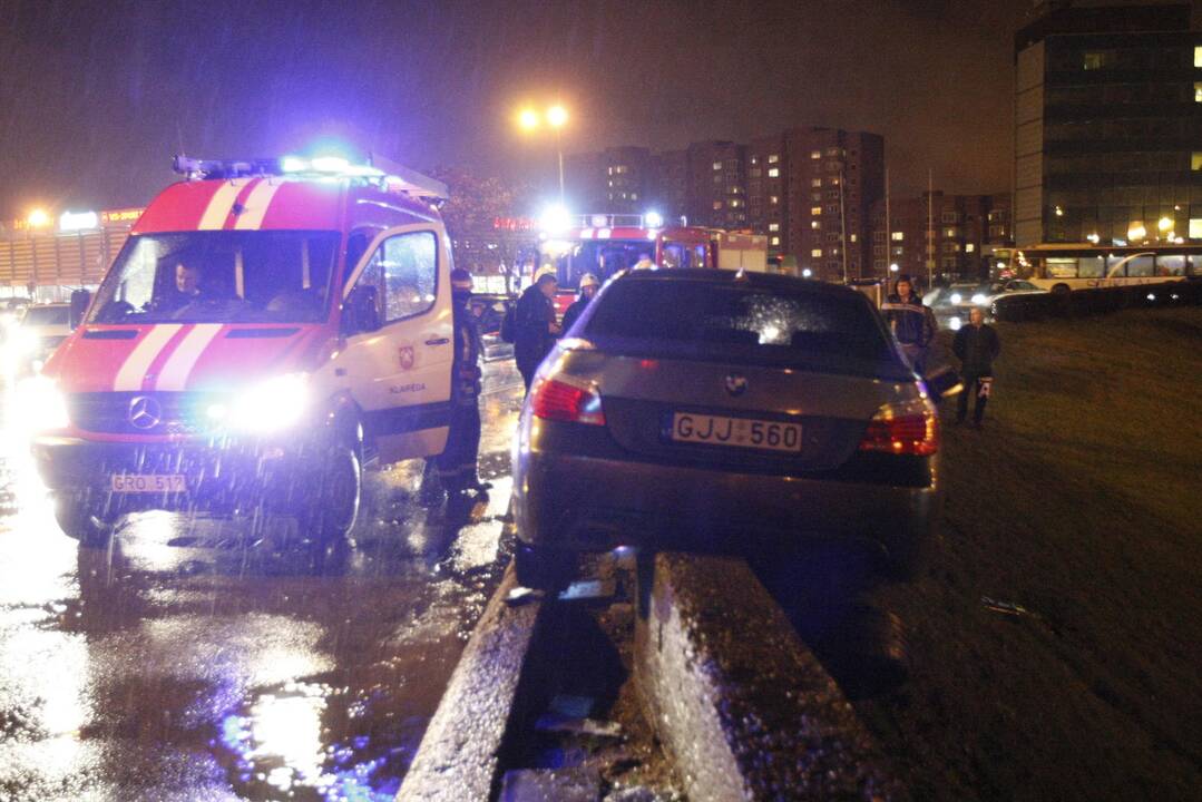 Į "gaudyklę" įvažiavo automoilis