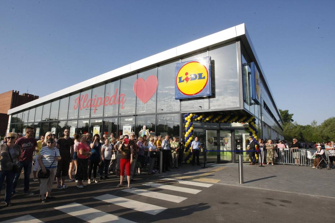 "Lidl" atidarymas Klaipėdoje