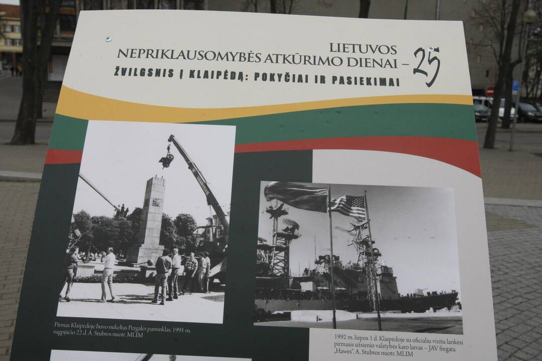 Paroda priminė apie Lietuvos nepriklausomybės atkūrimą