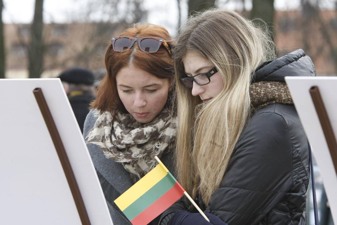 Paroda priminė apie Lietuvos nepriklausomybės atkūrimą
