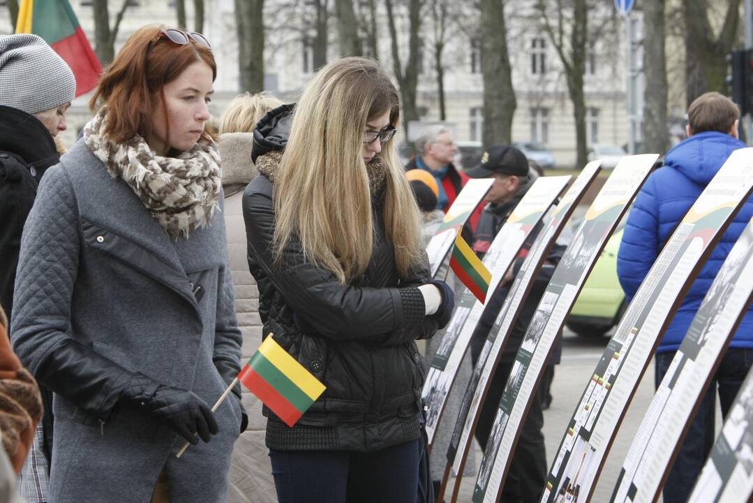 Paroda priminė apie Lietuvos nepriklausomybės atkūrimą