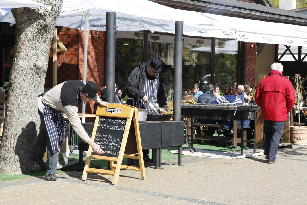 Palangoje nutrauktas elektros tiekimas