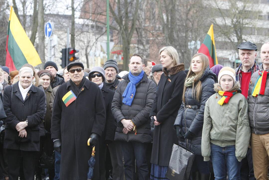 Paroda priminė apie Lietuvos nepriklausomybės atkūrimą