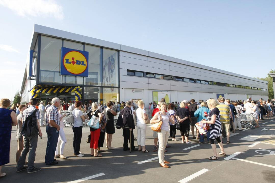 "Lidl" atidarymas Klaipėdoje