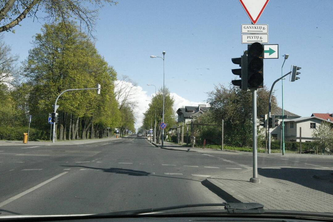 Palangoje nutrauktas elektros tiekimas