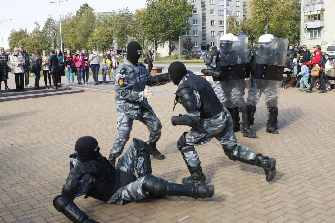 Policininkai minėjo profesinę šventę