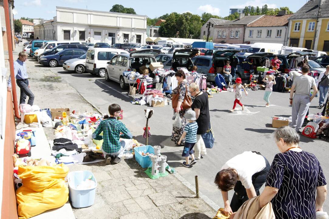 Bagažinių turgus Klaipėdoje