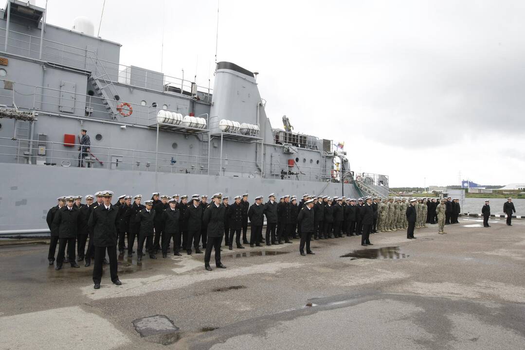 Lietuvos karių išlydėjimo ceremonija į Somalį