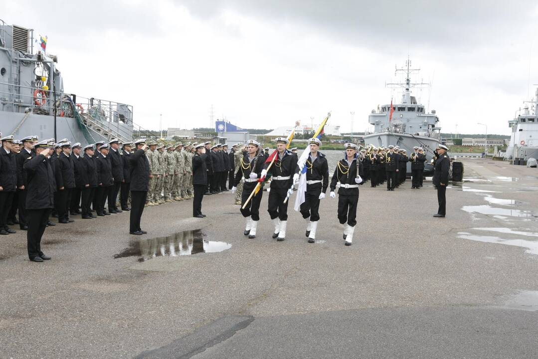 Lietuvos karių išlydėjimo ceremonija į Somalį