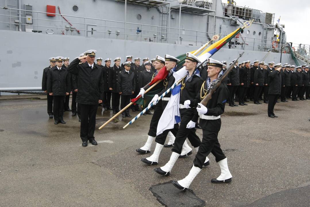 Lietuvos karių išlydėjimo ceremonija į Somalį