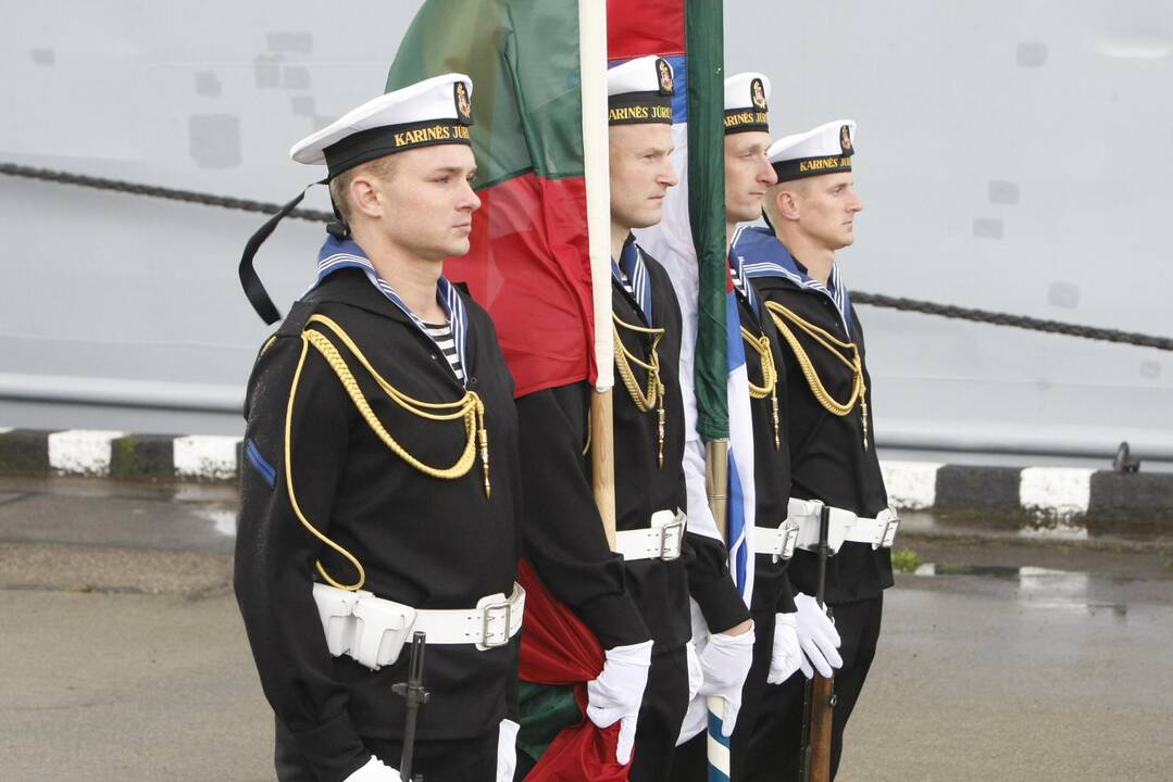 Lietuvos karių išlydėjimo ceremonija į Somalį