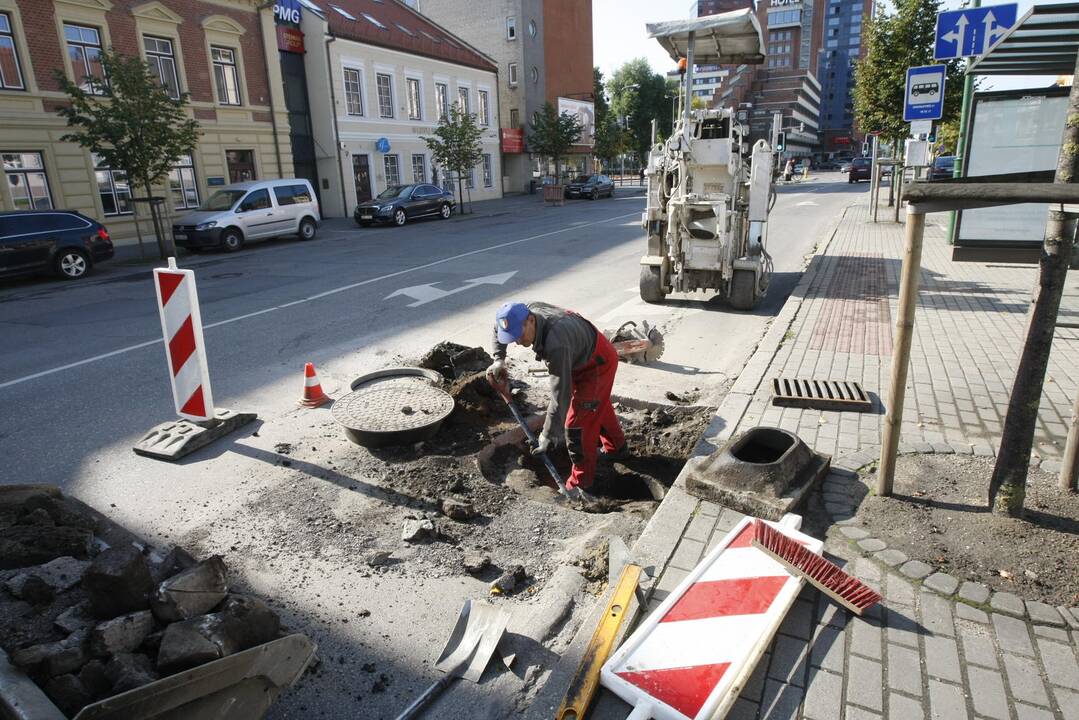 Startavo Liepų gatvės dalies remontas