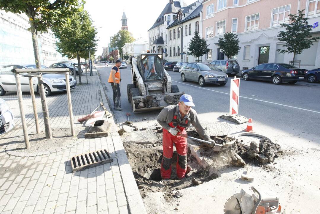 Startavo Liepų gatvės dalies remontas