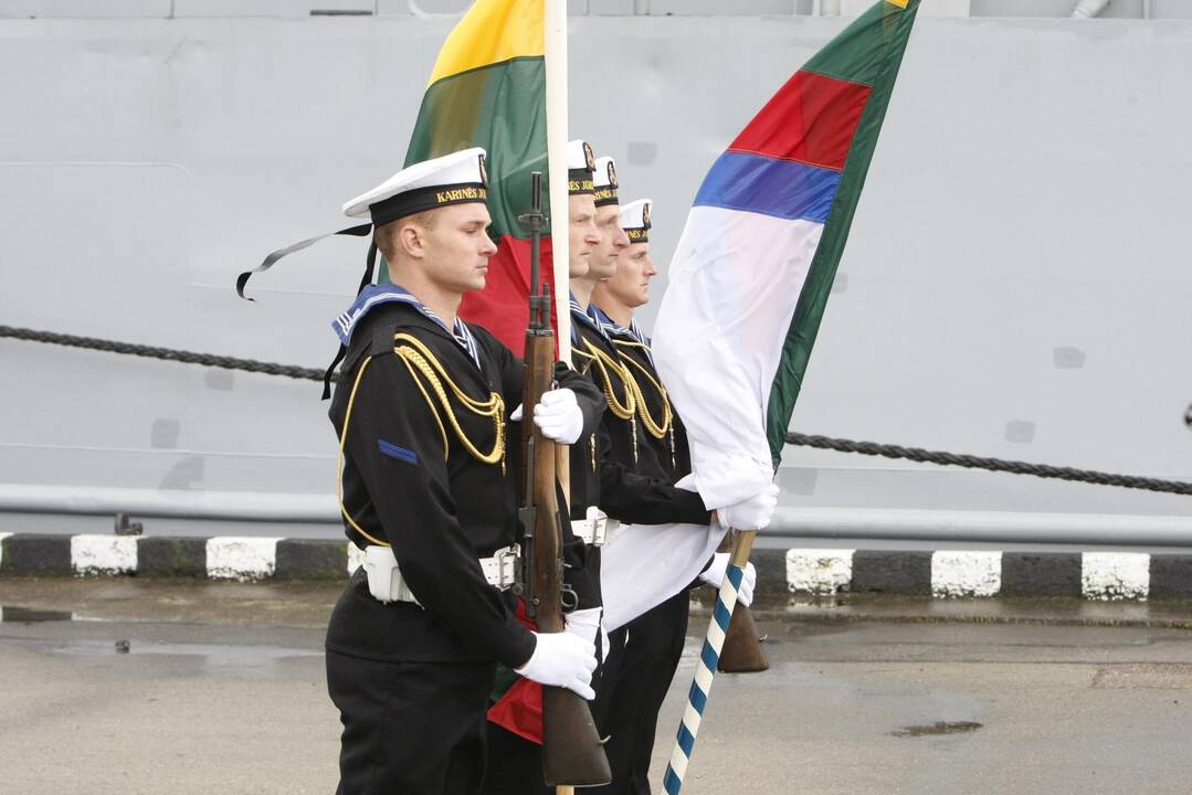 Lietuvos karių išlydėjimo ceremonija į Somalį