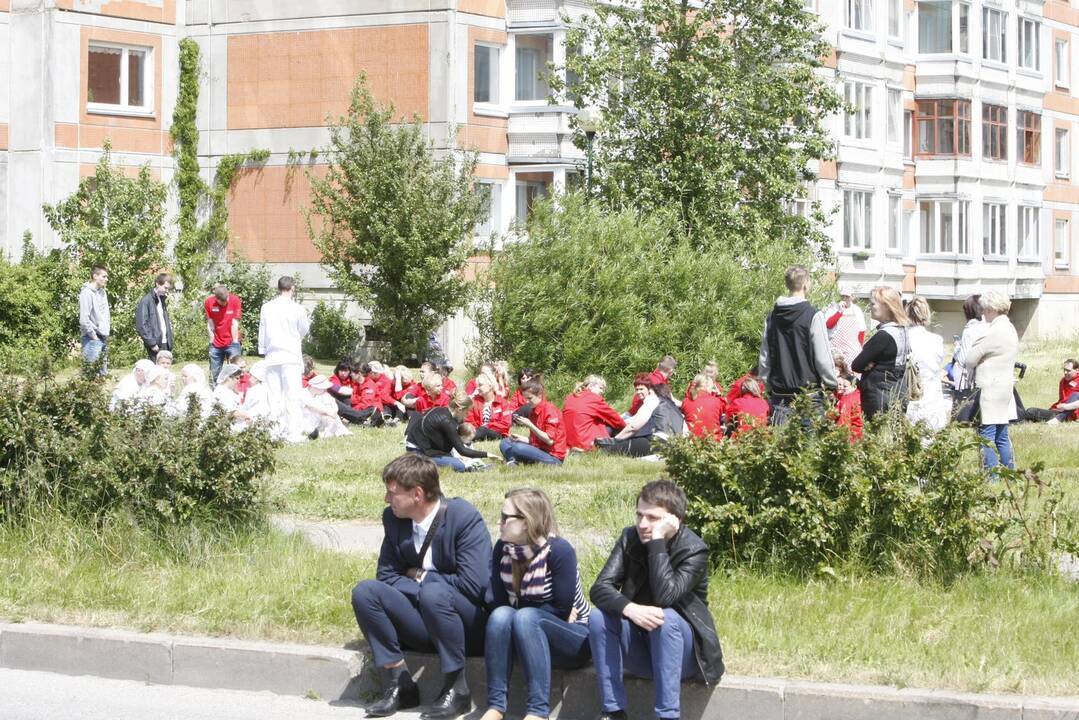 Pranešimas apie galimą prekybos centro sprogimą nepasitvirtino