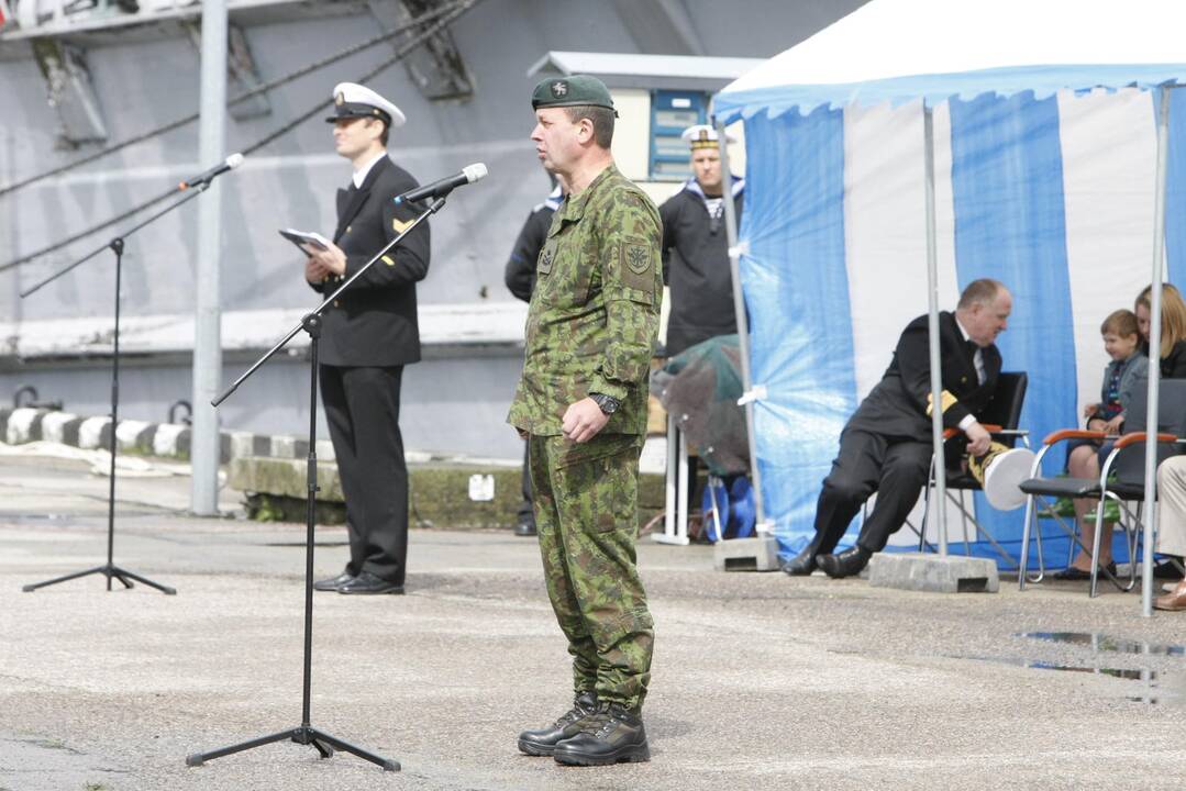 Lietuvos karių išlydėjimo ceremonija į Somalį