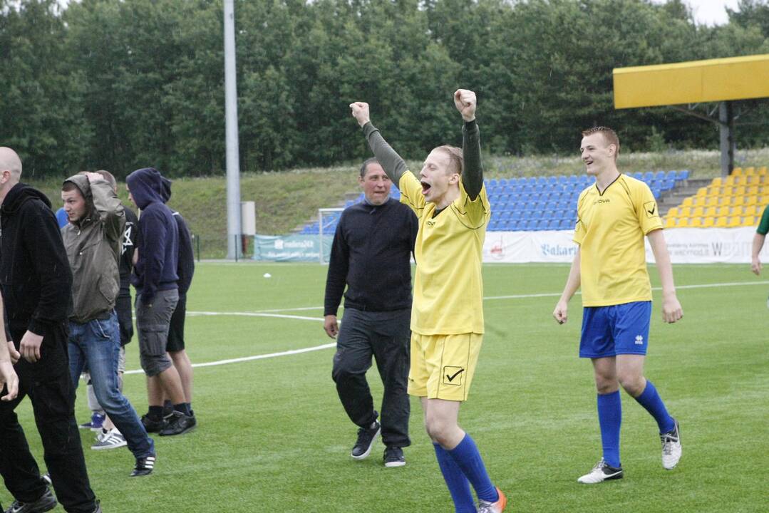 Futbolo klubų sirgalių čempionate triumfavo „Atlanto“ aistruoliai