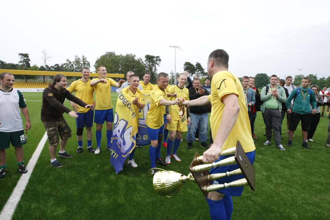 Futbolo klubų sirgalių čempionate triumfavo „Atlanto“ aistruoliai