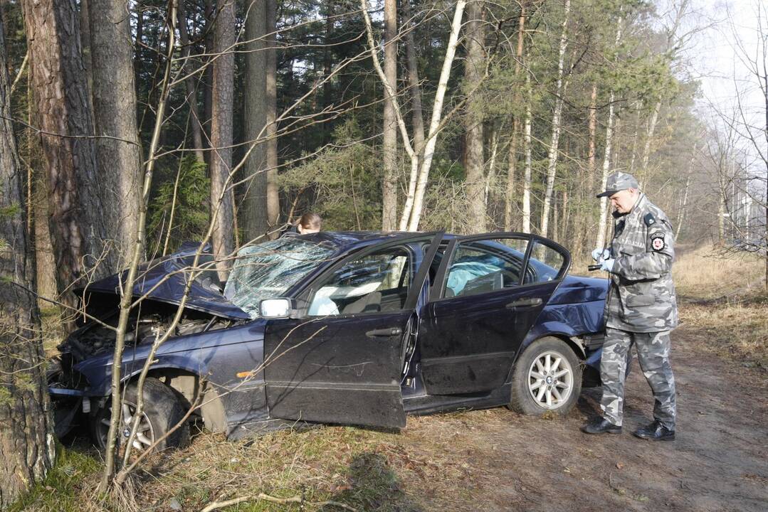 Mįslinga avarija P. Lideikio gatvėje