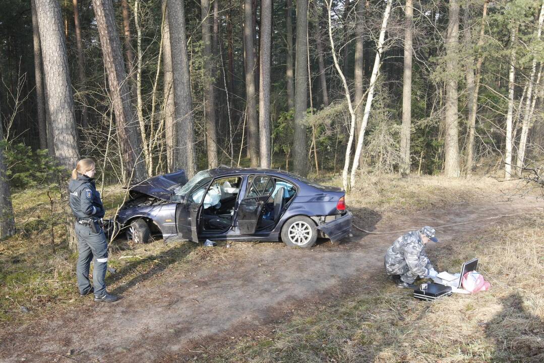 Mįslinga avarija P. Lideikio gatvėje