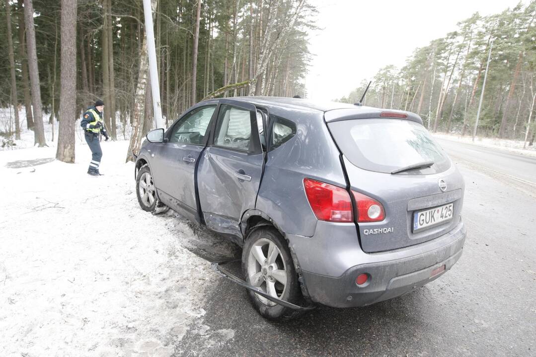 Avarija P.Lideikio gatvėje