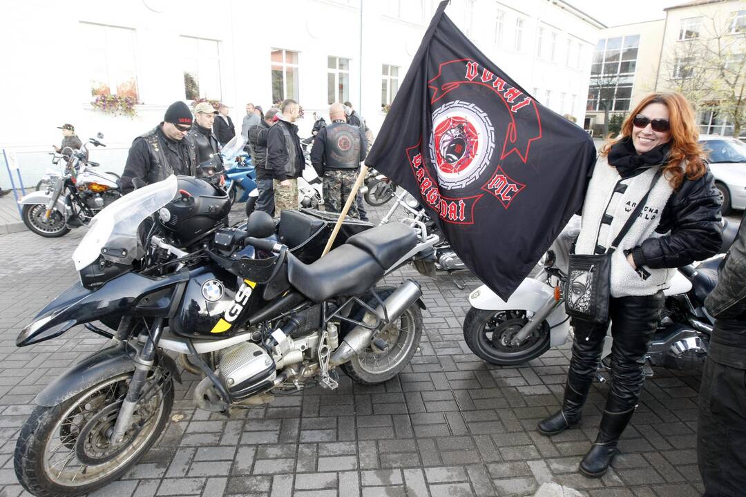 Gargždus sudrebino plieniniai žirgai