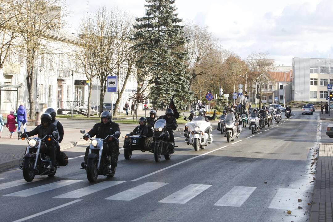 Gargždus sudrebino plieniniai žirgai