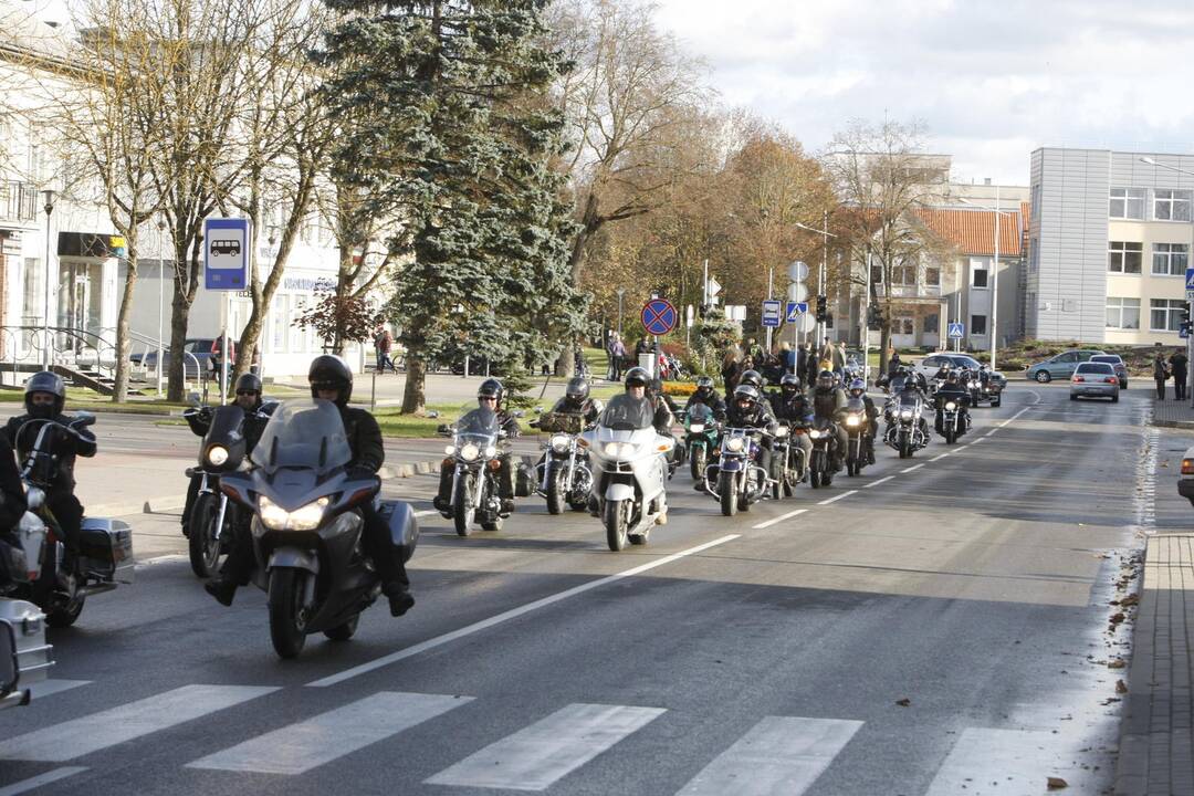 Gargždus sudrebino plieniniai žirgai