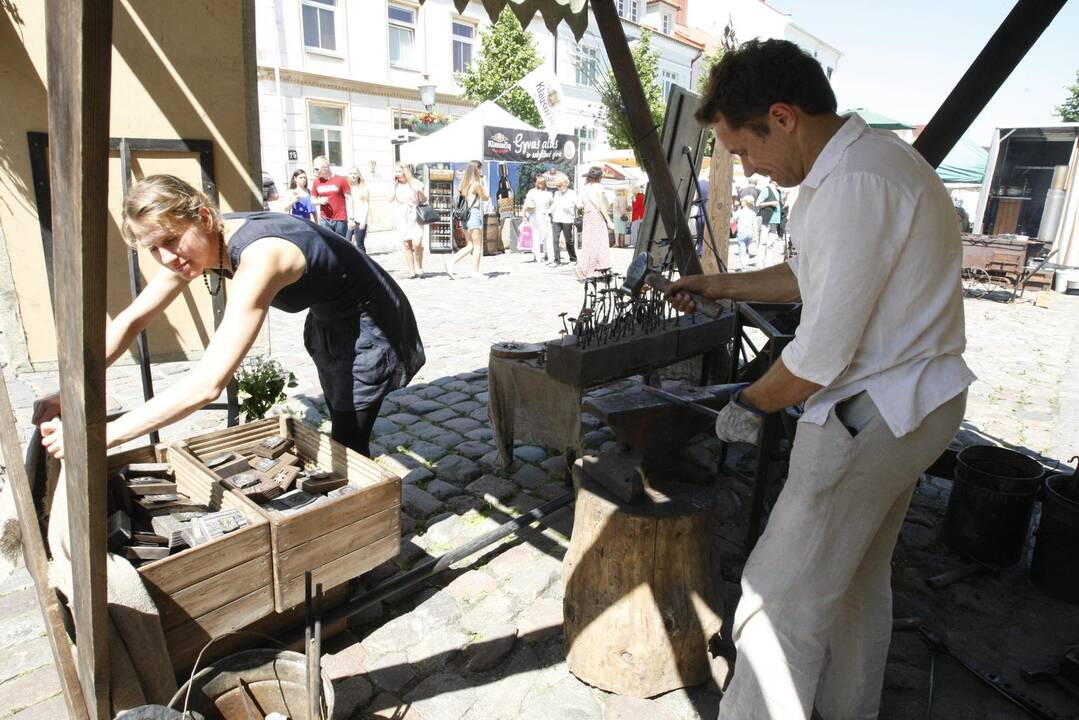 Joninių jomarkas Klaipėdoje