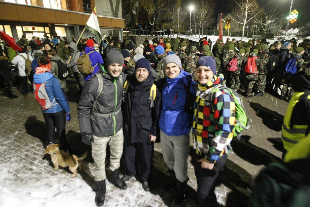 Naktinis žygis „Klaipėdos sukilėlių keliais“