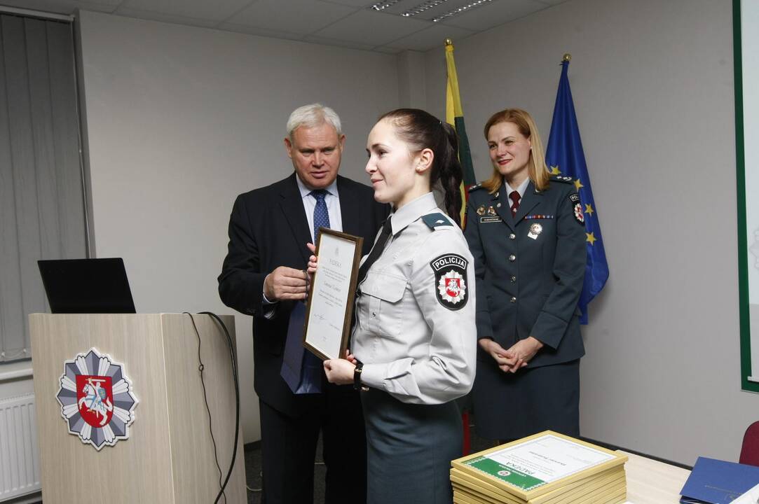 Policijos rėmėjams – padėkos