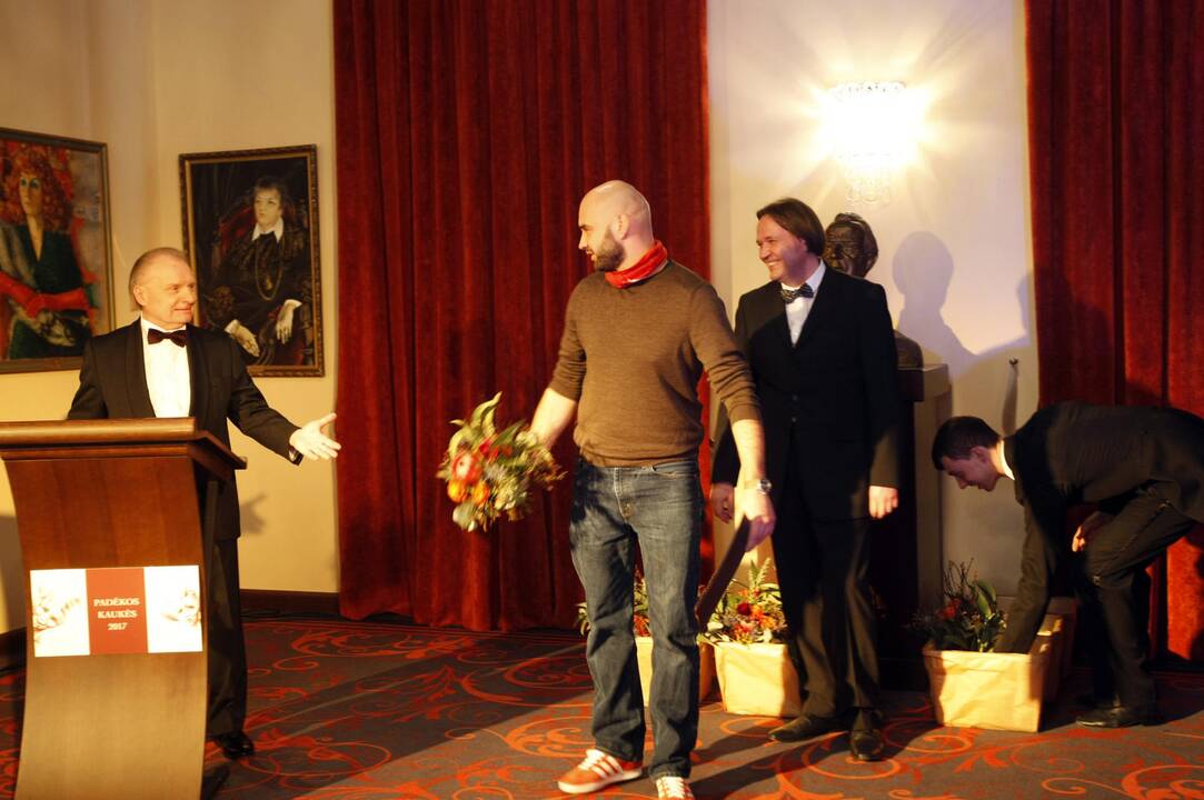 Uostamiesčio teatralams įteiktos „Padėkos kaukės“