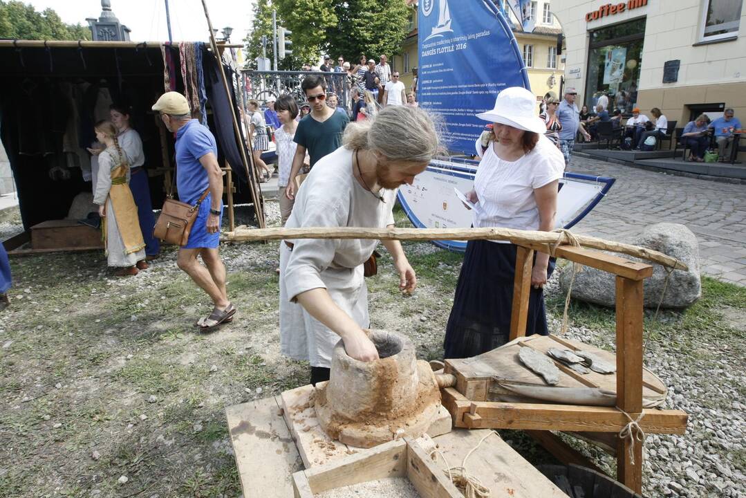 Kuršių ir vikingų stovykla