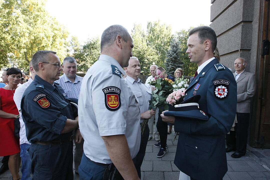 Policininko vestuvės Klaipėdoje