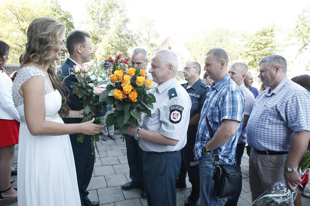 Policininko vestuvės Klaipėdoje