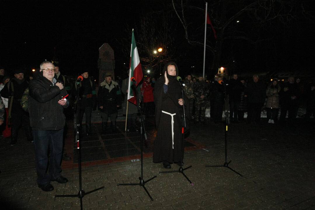 Naktinis žygis „Klaipėdos sukilėlių keliais“