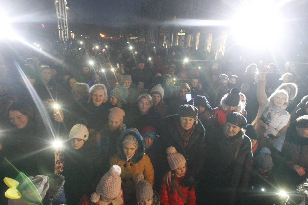 Klaipėdos šviesų festivalio atidarymas