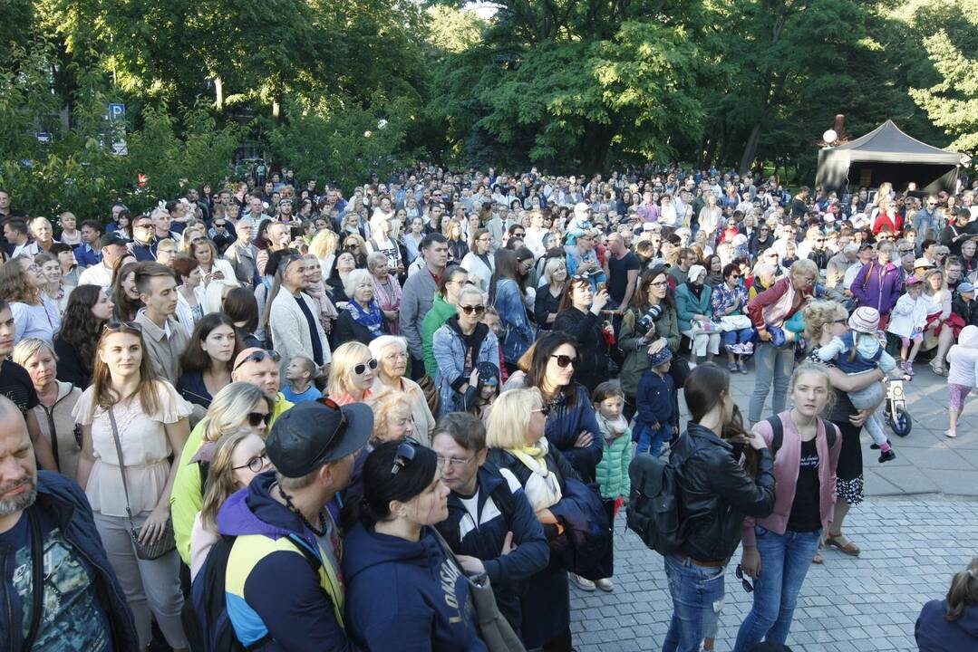 Klaipėdą drebino „Tautiška giesmė“