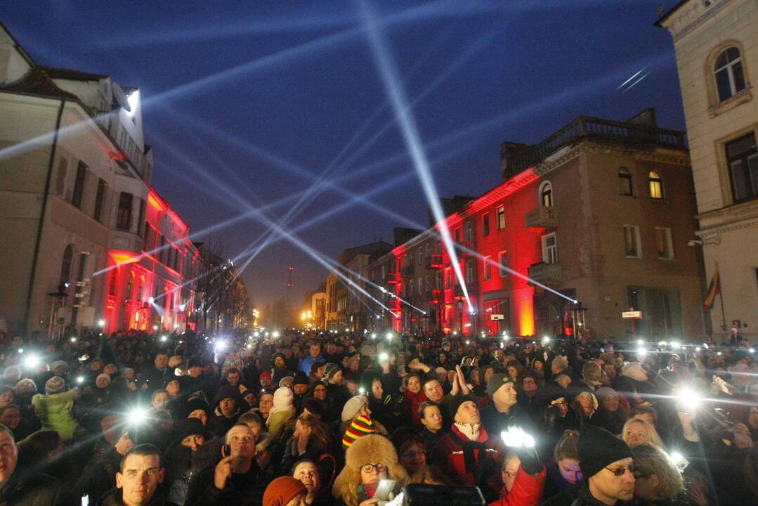 Klaipėdos šviesų festivalio atidarymas