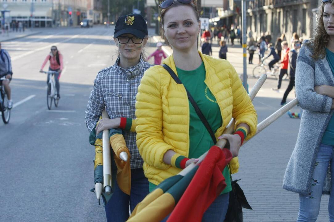 Klaipėdą drebino „Tautiška giesmė“