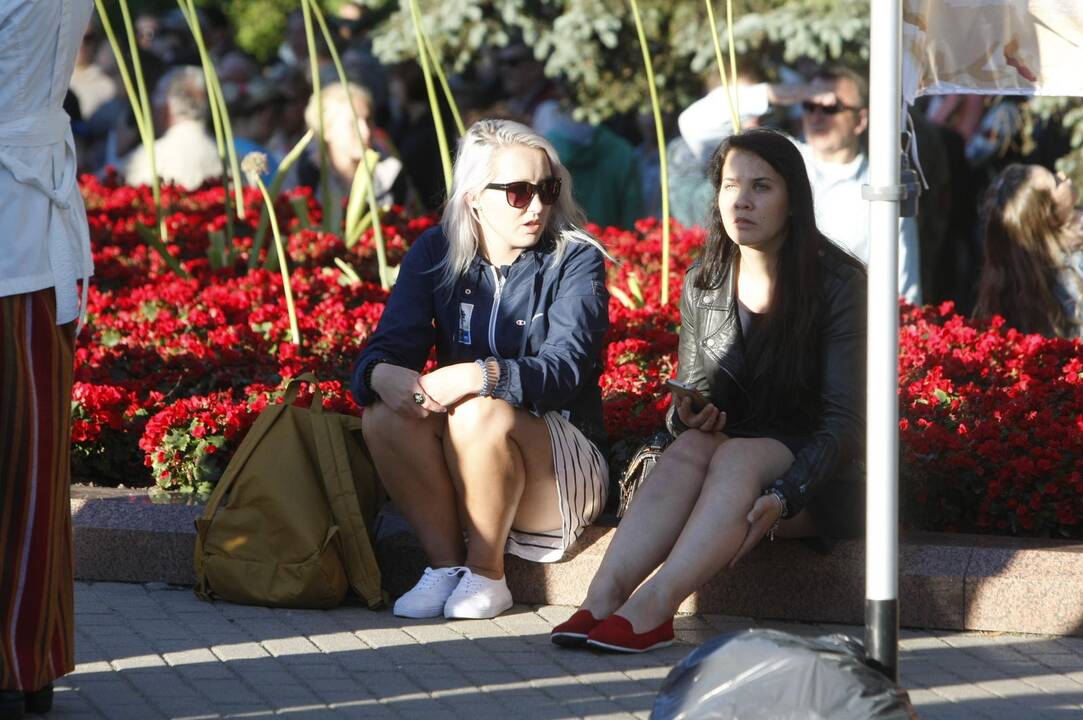 Klaipėdą drebino „Tautiška giesmė“